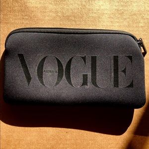 VOGUE Australia Neoprene Black Cosmetic Case